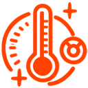 Angenehme Temperatur das ganze Jahr über