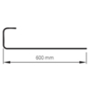 600 mm