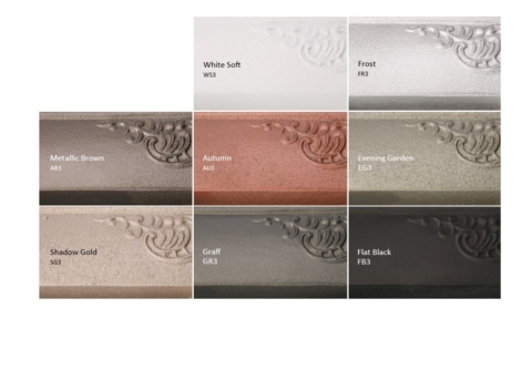 Farben Terma - Gussheizkörper - spezielle Farbausführungen1