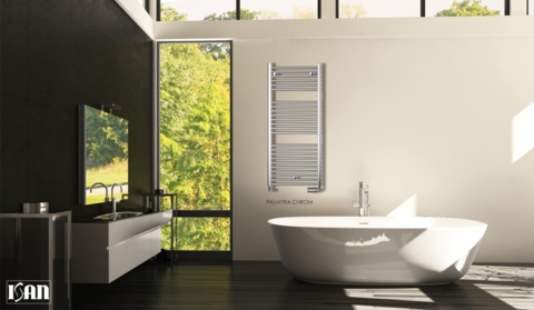 ISAN Palmyra Chrom Badheizkörper