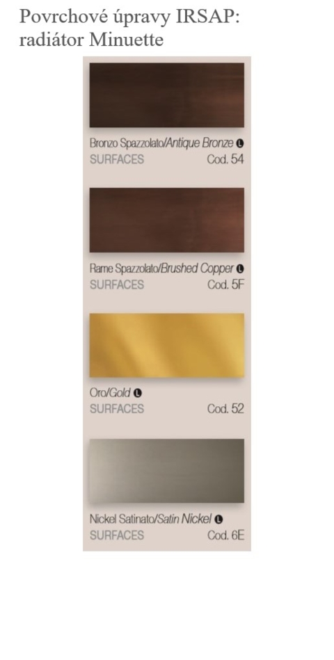 Farben Irsap - Oberflächenbehandlungen - Minuette