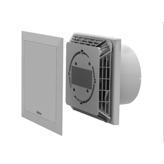 Helios MiniVent M1/150 0-10V Ventilator mit zwei Leistungsstufen und stufenloser Regelung - Profil