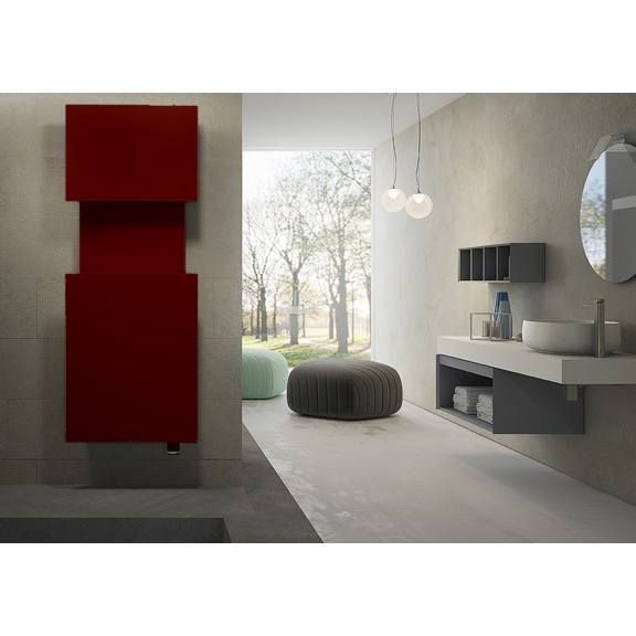 IRSAP M‘ama Badheizkörper Farbe Flame Red