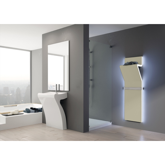 IRSAP Tratto Designheizkörper Farbe Sablé