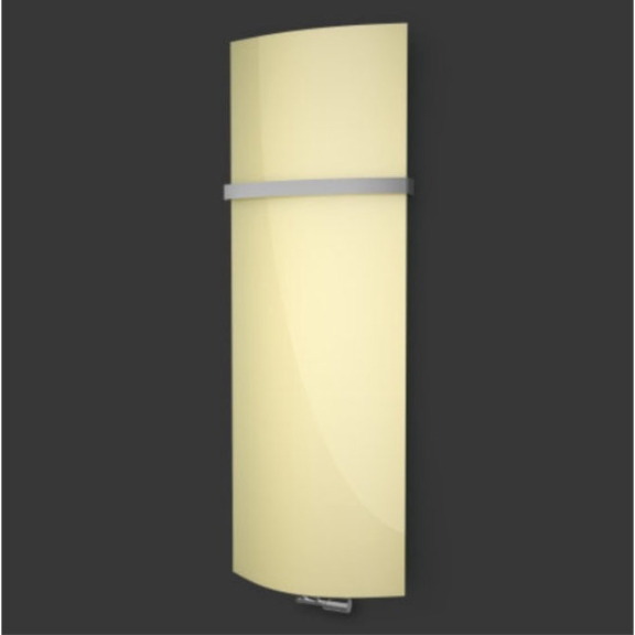 ISAN Variant Glass Pastel Yellow Glasheizkörper