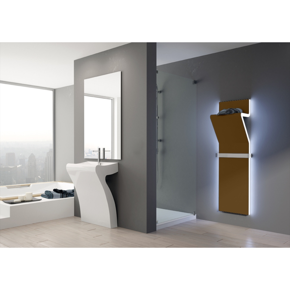 IRSAP Tratto Designheizkörper Farbe Bronzo