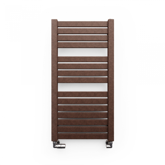 TERMA Mantis Designheizkörper 860x540 RAL Farbe Antique Copper