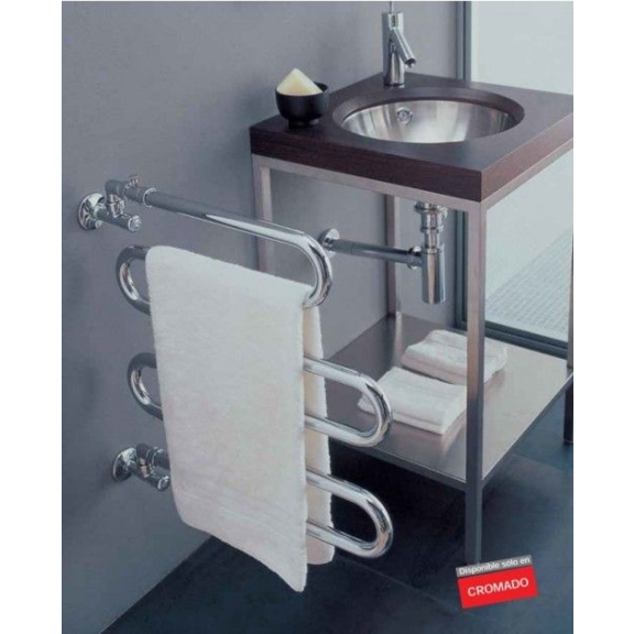 IRSAP Alatherm Chrom-Heizkörper für Badezimmer - praktische Lösung