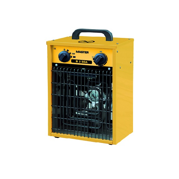 Elektroheizgeräte mit dem Lüfter Master