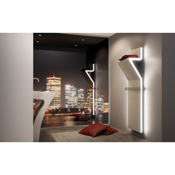 IRSAP Tratto Designheizkörper 1600x450 Farbe Quartz1