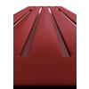 TERMA Aero V Designheizkörper 1500x410 Farbe Metallic Red Detail
