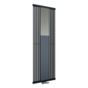 TERMA Intra M Heizkörper mit Spiegel 1900x640 Metallic Black