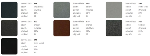 Farben ISAN - Farbenmustermappe