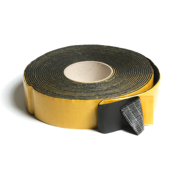 Selbstklebendes schwarzes Isolierband aus Kautschuk 50x3 mm /15m
