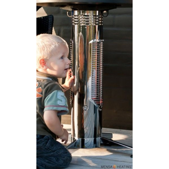 Infrarotstrahler Vireoo private Chrom