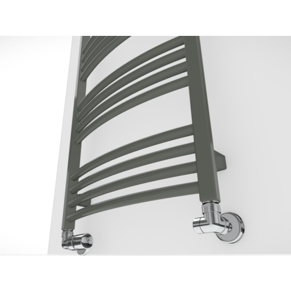 TERMA Lena Badheizkörper RAL7009 Detail