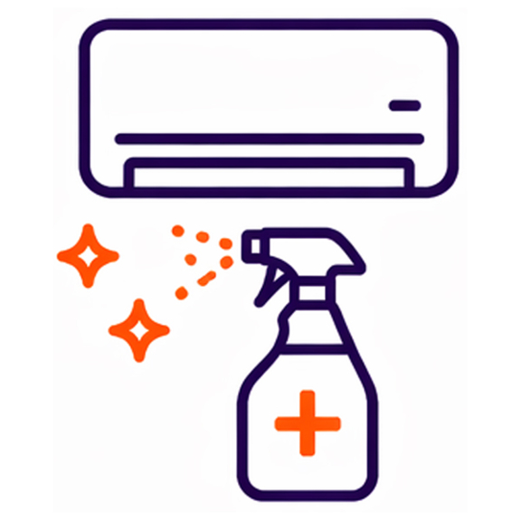 Reinigung und Desinfektion von Klimaanlagen