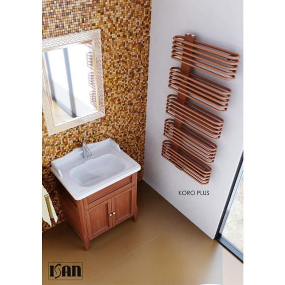 ISAN Koro PLUS Badheizkörper Interieur