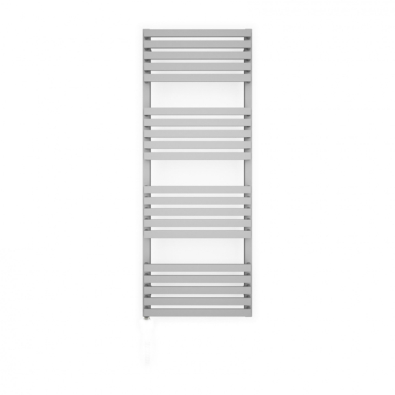TERMA Quadrus Slim Designheizkörper 1185x450 Silver Matt