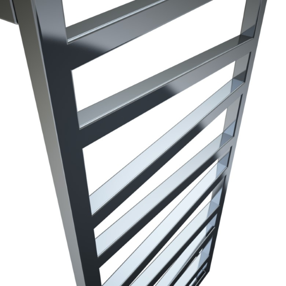 TERMA Zigzag Badheizkörper Detail - Chrom