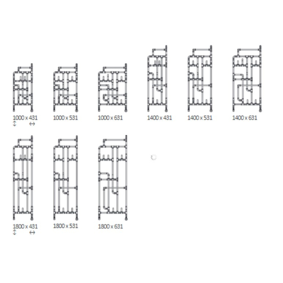 TERMA Pajak Designheizkörper verfügbare Größen