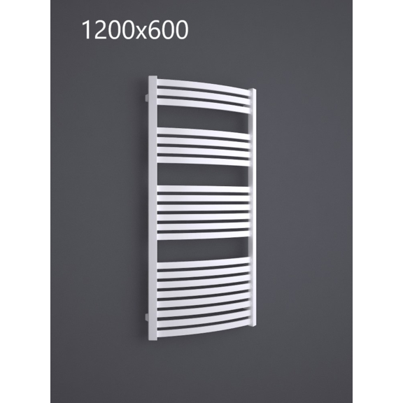 TERMA Dexter Badheizkörper RAL9016 1200x600