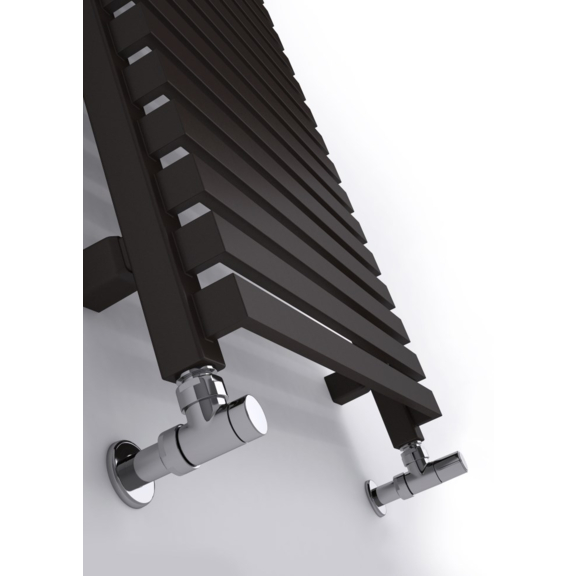 TERMA City Badheizkörper RAL 7022 Detail