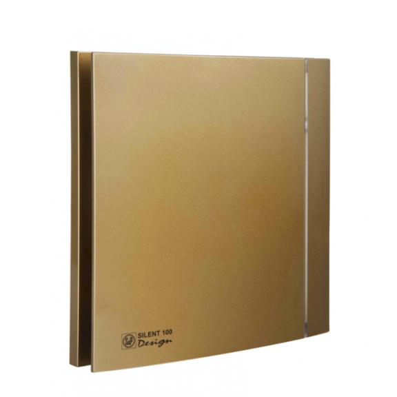 Ventilator Silent 100 Design CRZ - golden