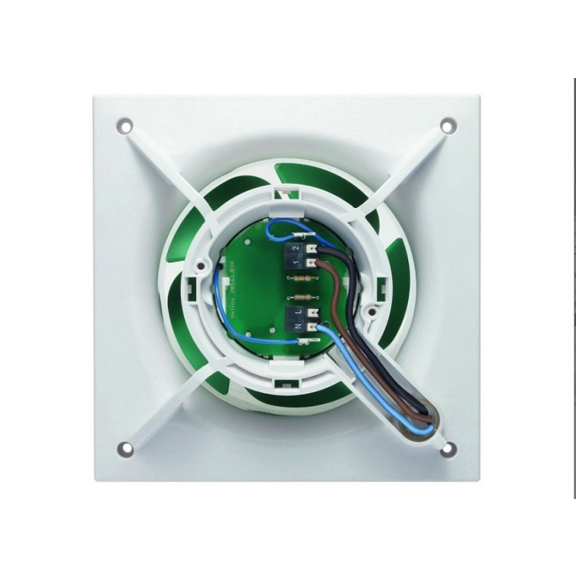 Helios MiniVent M1/100 Standardventilator mit zwei Leistungsstufen - Verkabelung