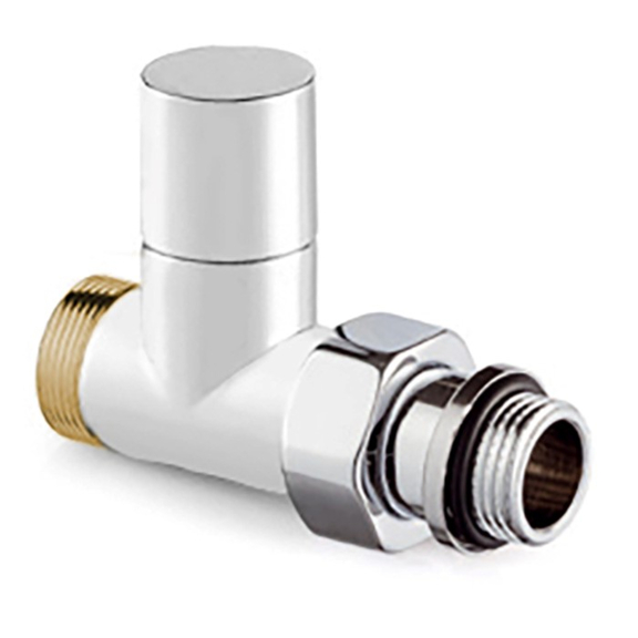 Weißes Ventil-Set Tondera Light – Gerade