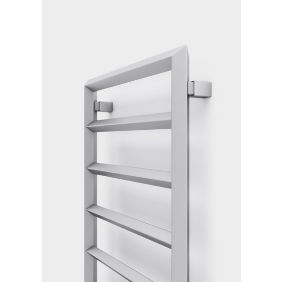 TERMA Diamond Badheizkörper 1120x500 Silver Matt Detail