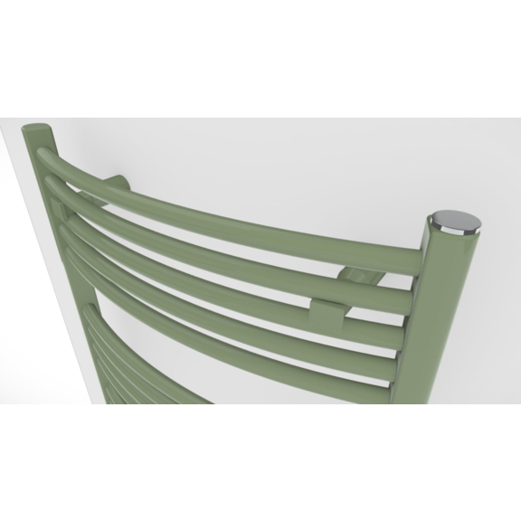 TERMA Domi Badheizkörper RAL6021 - Detail