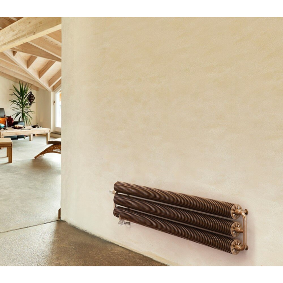 TERMA Ribbon HWS Retro Heizkörper - Farbe Copper