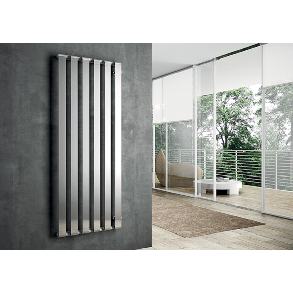 IRSAP Step V Chrom-Designheizkörper 2000x670 Chrom - Interieur