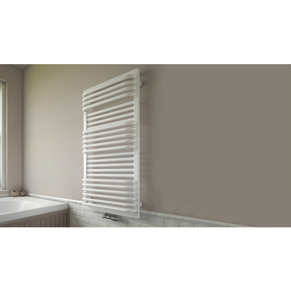 TERMA POC 2 Badheizkörper RAL9016 im Interieur