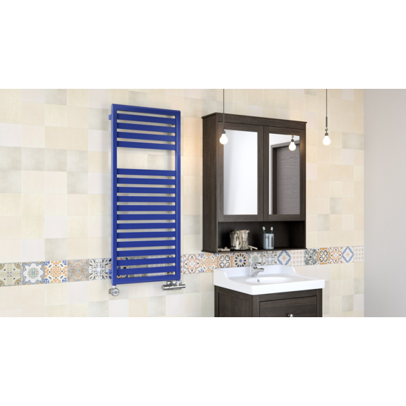 TERMA Lukka Badheizkörper 1180x500 RAL5023 moderne Räume