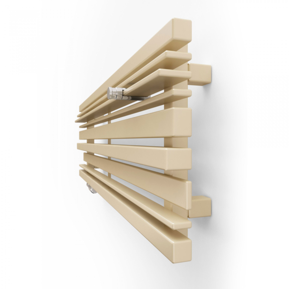TERMA Sherwood H Heizkörper unter Fenster 330x1000 RAL1014 Detail Profile