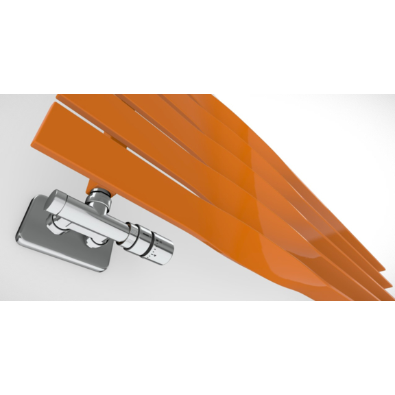 TERMA Cyklon H Designheizkörper - Farbvariante RAL2000