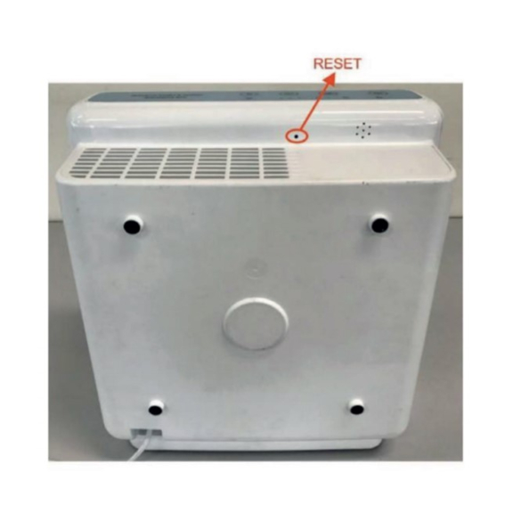Soler & Palau AIRPUR N Luftreiniger - Geräteneustart