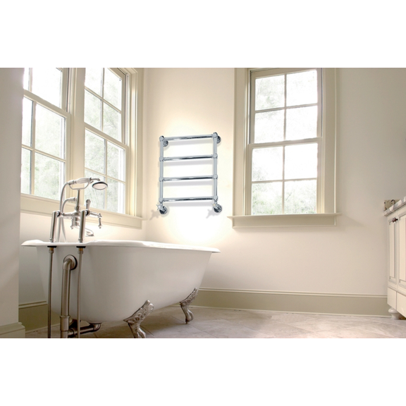 IRSAP Minuette Chrom-Badheizkörper 596x540 Farbe Chrom