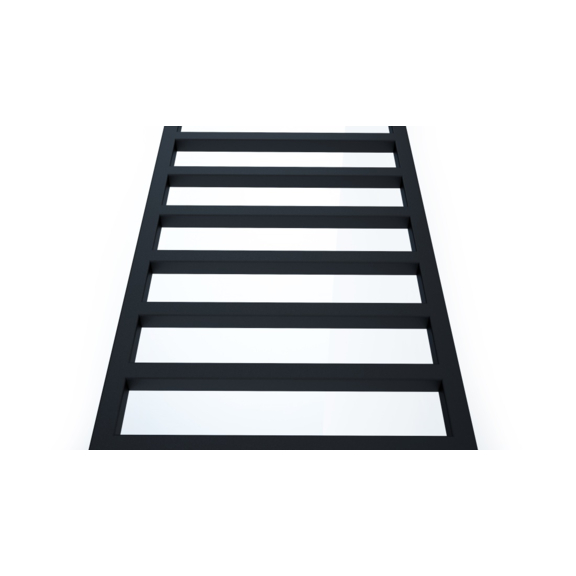 TERMA Simple DW Designheizkörper 1515x500 Farbe Heban - Detail