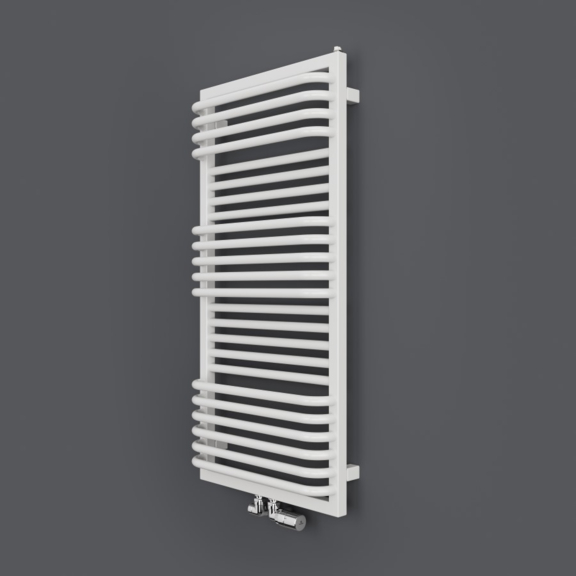 TERMA POC 2 Badheizkörper 1040x500 RAL9016