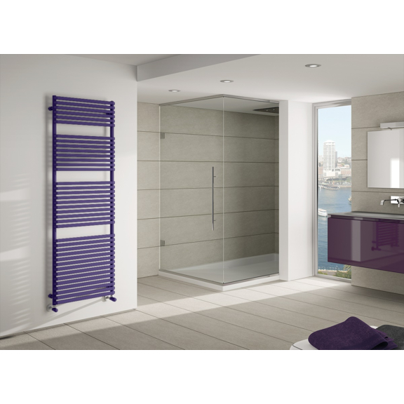 IRSAP Net Badheizkörper 1760x500 Farbe Lila Bluastro