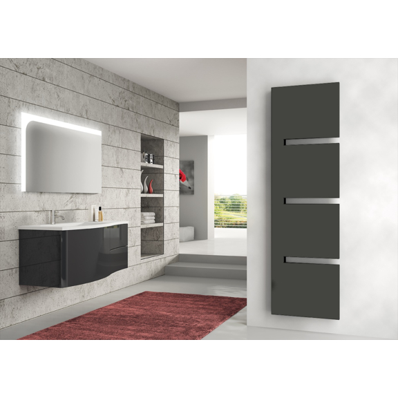 IRSAP Sequenze Designheizkörper - Farbe Nero Grafite