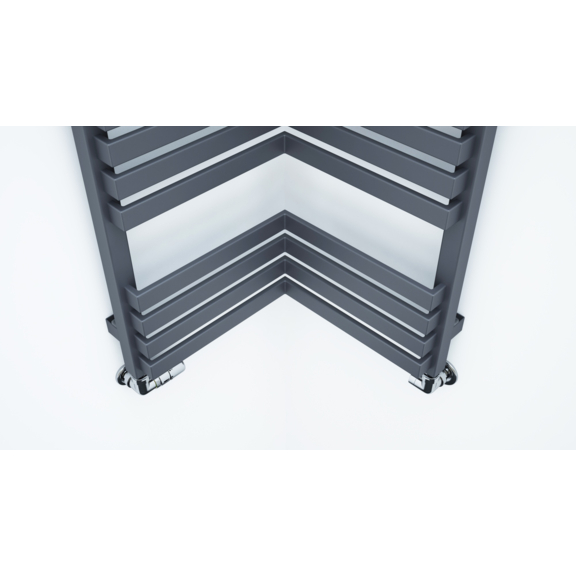 TERMA Incorner Eckheizkörper 1005x350 Farbe Modern Grey
