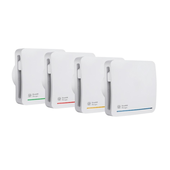 Ventilator ECOAIR DESIGN S Ecowatt - Farbstreifen