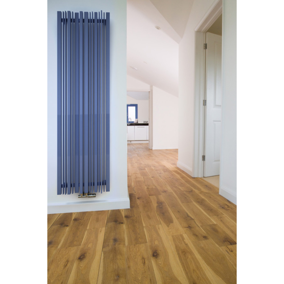 TERMA Sherwood V Designheizkörper 1600x440 Farbe Metallic Grey