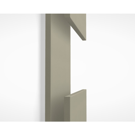 IRSAP M‘ama Badheizkörper Farbe Sunstone - Detail