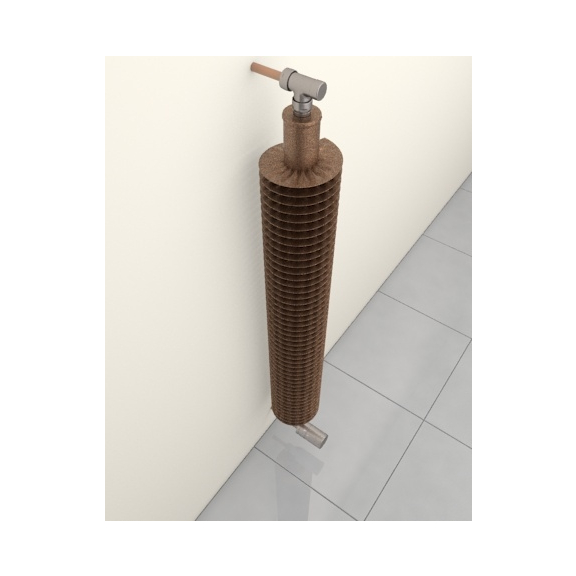 ISAN Spiral RA1 Vertikaler Heizkörper