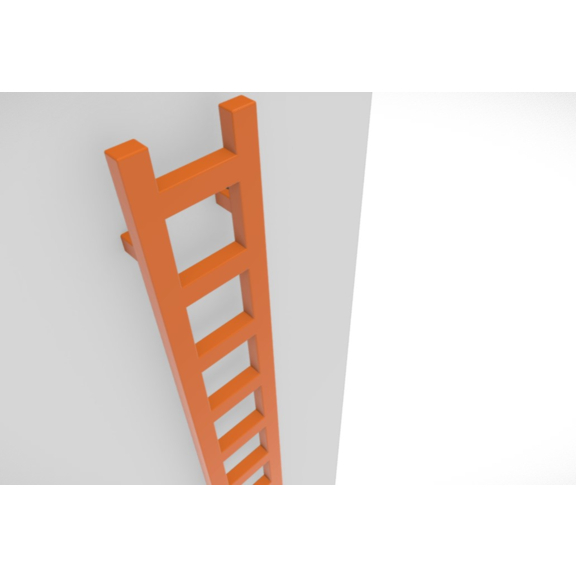 TERMA Easy vertikaler Heizkörper Farbausführung - RAL2003